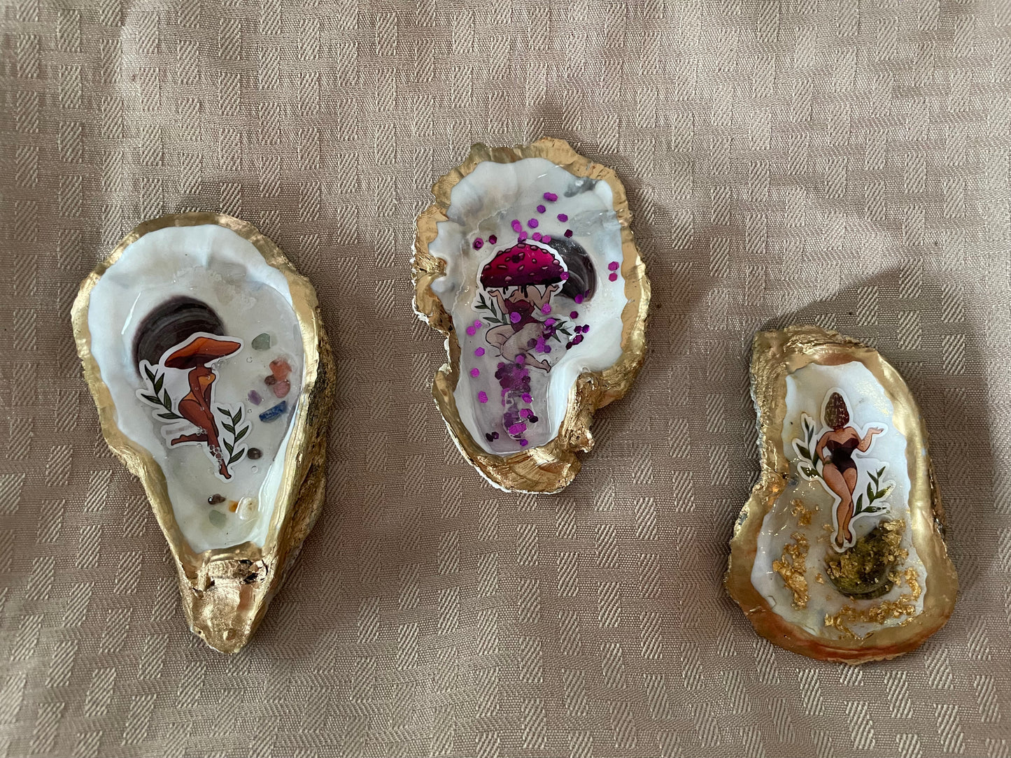 Fun-gal Mushroom Head trinket trays